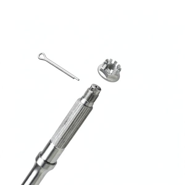 zozoye Chrome Rear Axle Wheel Shaft for Honda Rubicon-3
