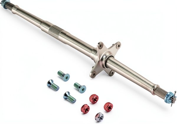 Honda TRX400EX Rear Axle Shaft Chrome-7