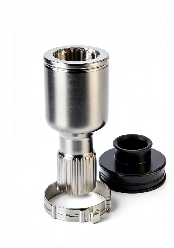Zozoye Chrome Rear Drive Shaft Coupler for Arctic Cat-4