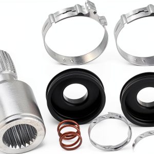 Zozoye Chrome Rear Drive Shaft Coupler for Arctic Cat-0