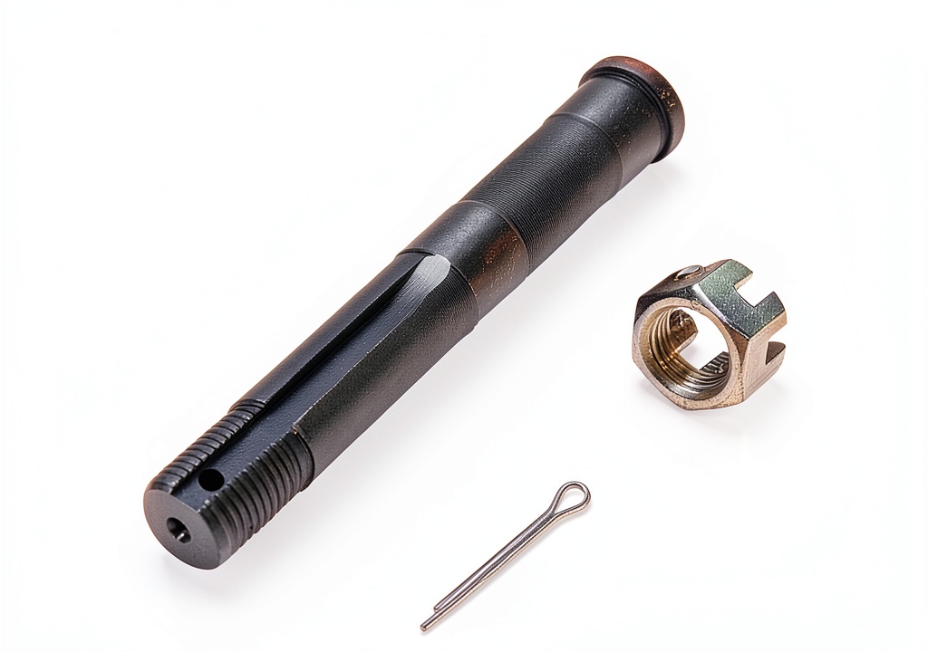 High-grade hardened steel sprocket shaft