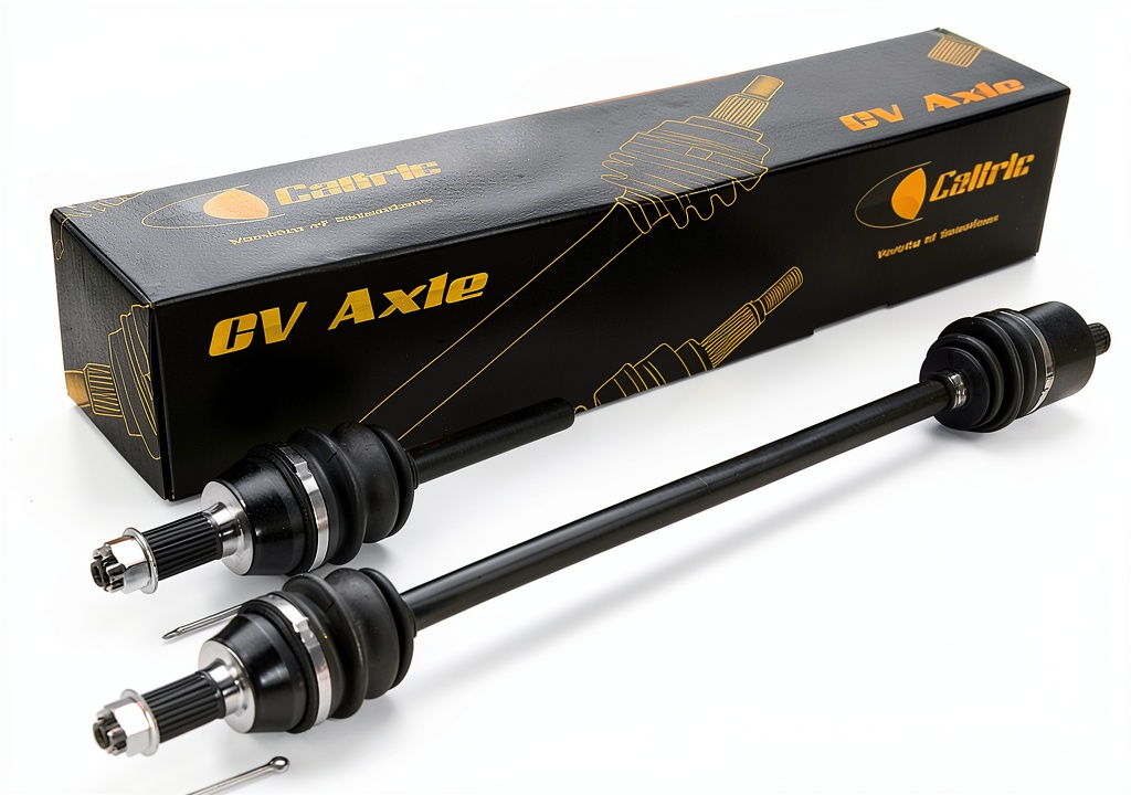 Caltric drive shaft installed in an ATV drivetrain
