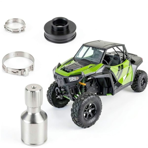 Zozoye Chrome Rear Drive Shaft Coupler for Arctic Cat-5