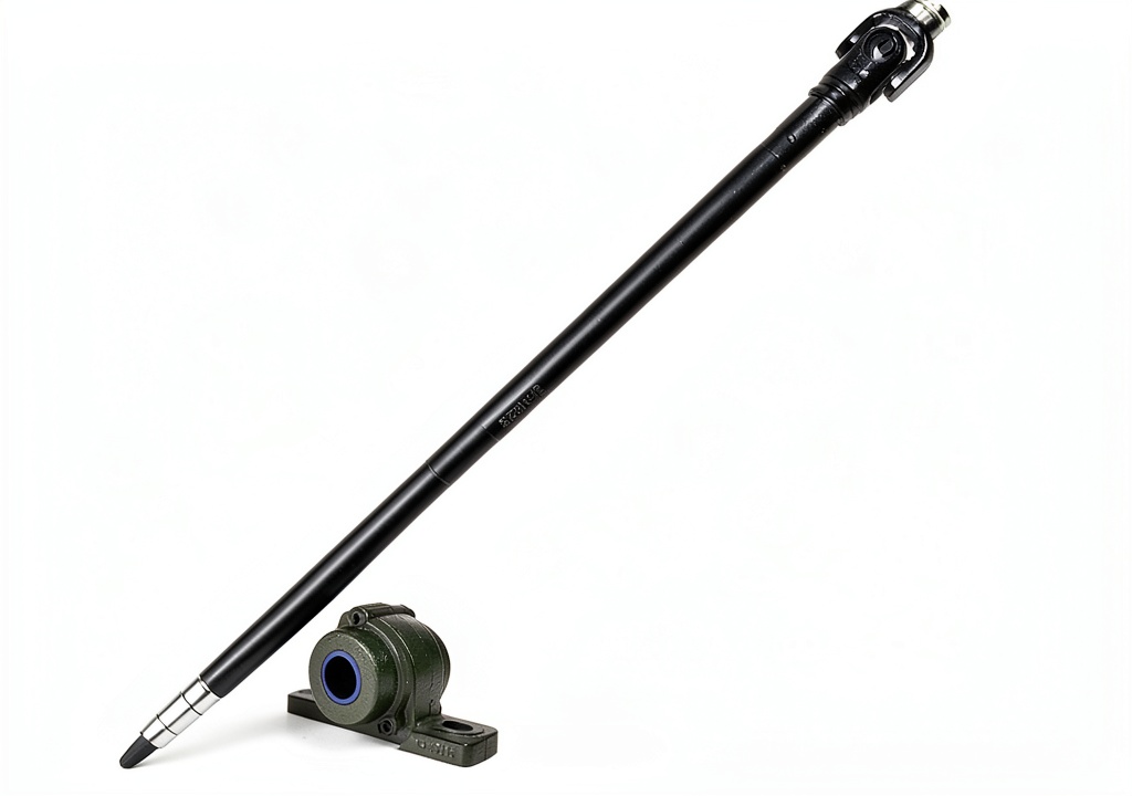 Kawasaki Mule equipped with NICHE front drive shaft in a worksite