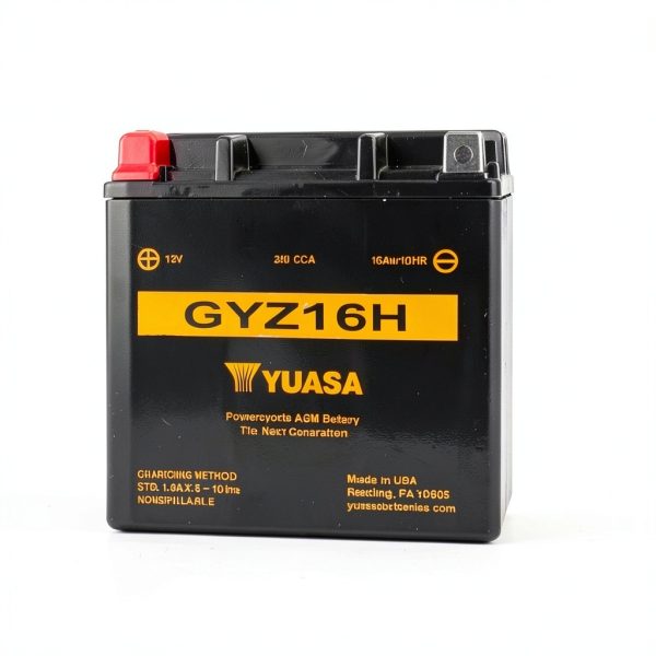 Yuasa Motorcycle Battery AGM 500CCA 16Ah-2