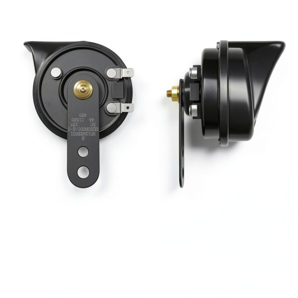 12V Electric Horn A-Premium Black Metal ABS Design-2