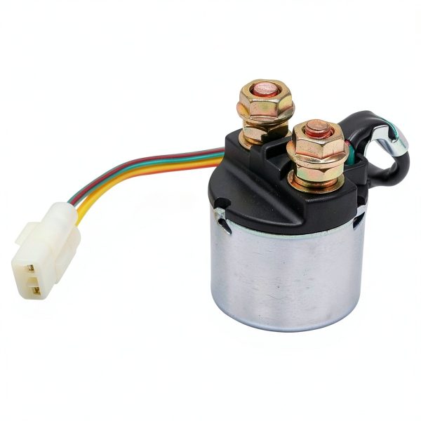 Yerbay Honda ATV Starter Relay Copper Silver-6