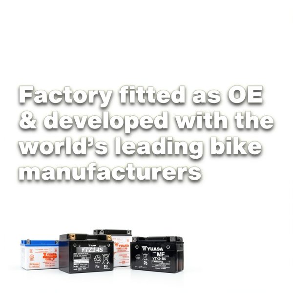 Yuasa Motorcycle Battery AGM 500CCA 16Ah-3