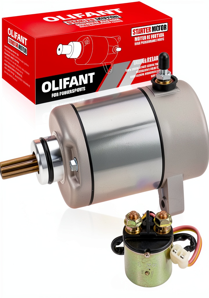 Installing OLIFANT starter motor on a Honda TRX350 ATV