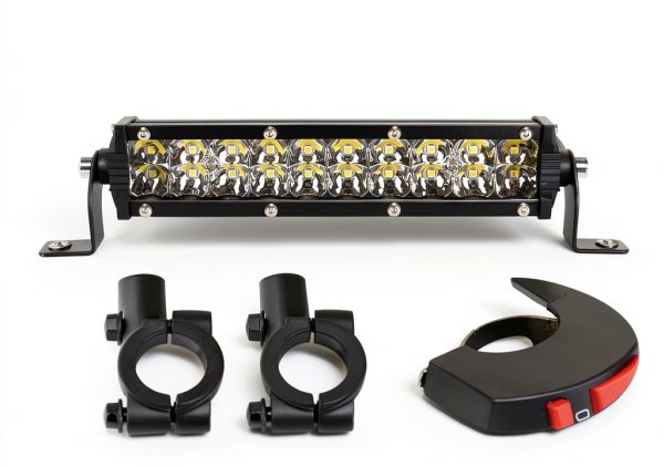 Motorcycle LED Light Bar Cylemoto Black Bar Kit-1