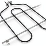NEW WB44T10009 Upper Broil Heating Unit Element Replacement for GE Range Oven Stove Broil Heating Elements-0