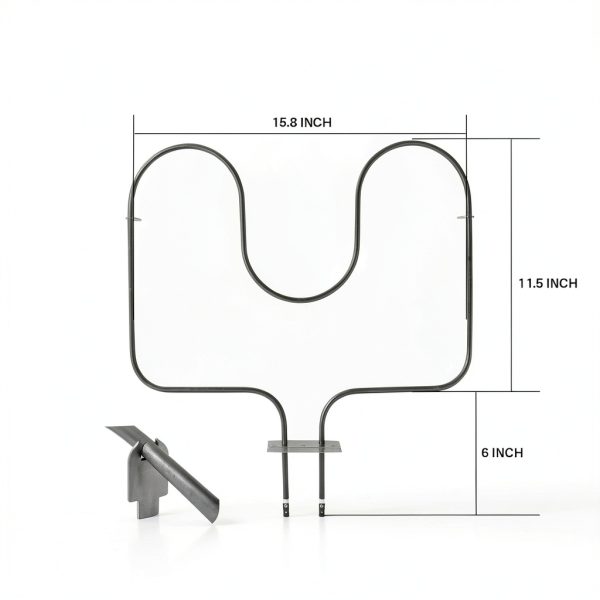 Oven Bake Element Fits for Amana Whirlpool ARR630 ART6110 77001094 WP77001094 CH5910 Oven Heating Element Replacement-1
